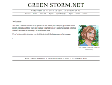Tablet Screenshot of greenstorm.net